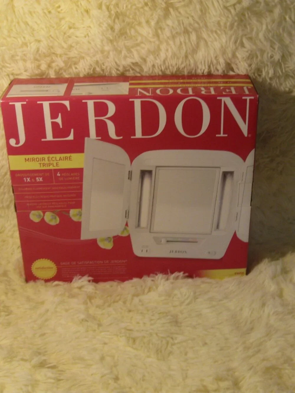 Jerdon makeup mirror